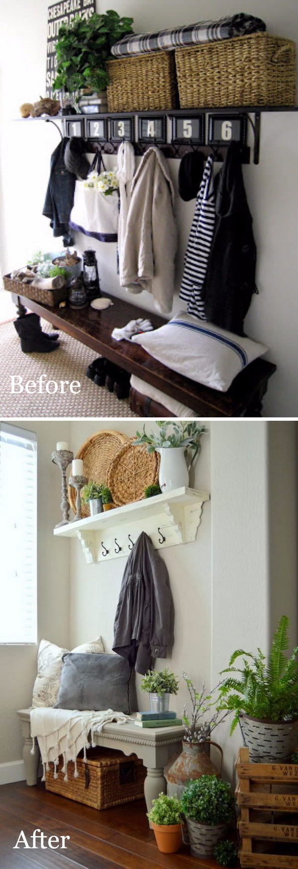 30 amazing entryway makeover ideas and tutorials hative