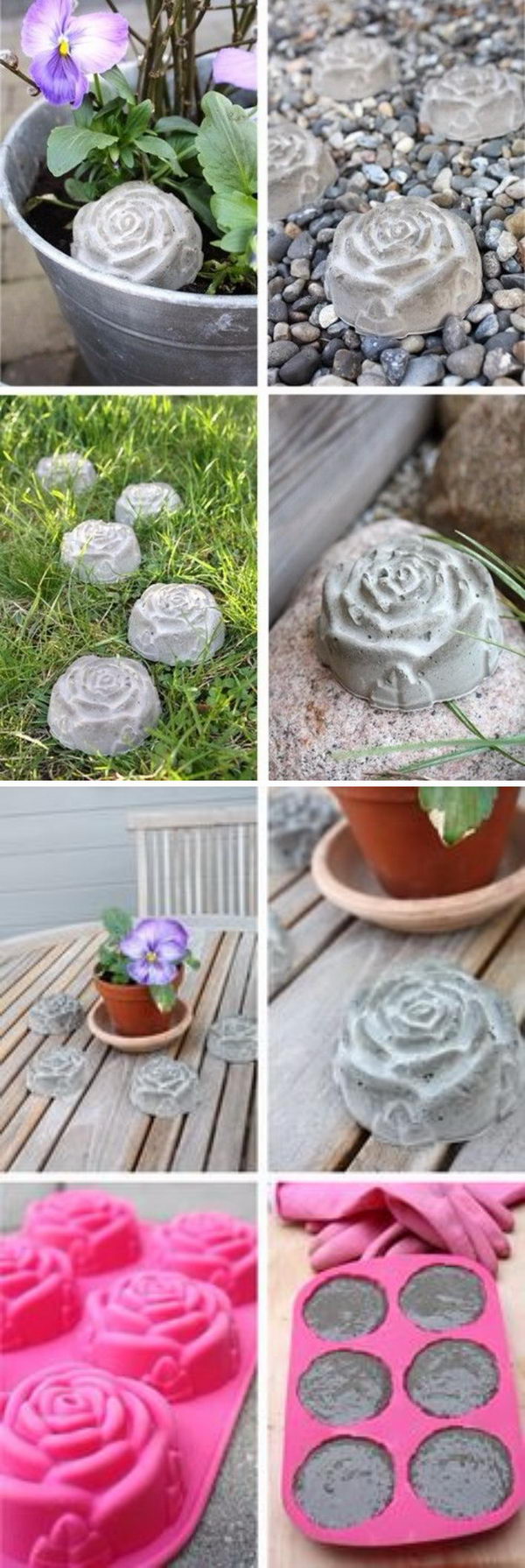20 Concrete DIY Projects To Beautify Your Garden Hative