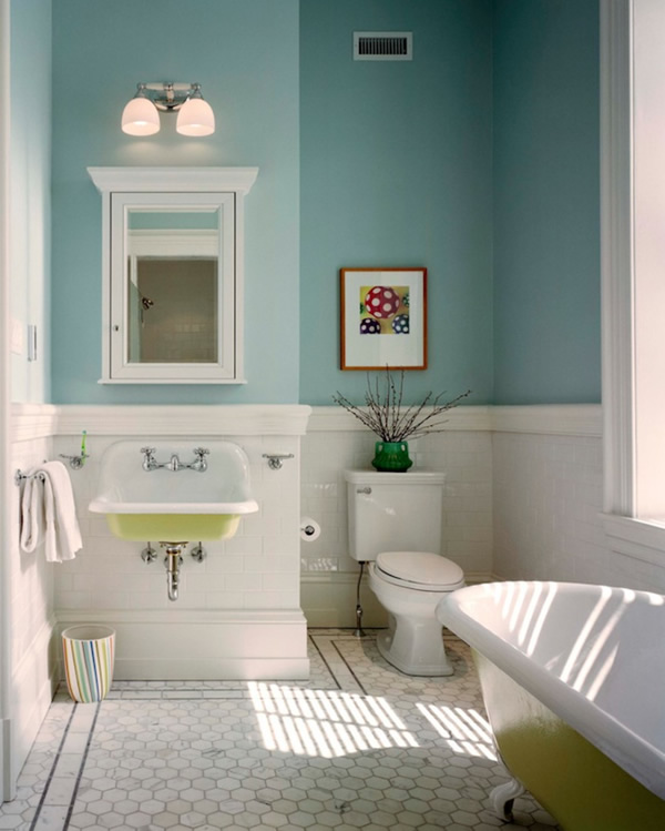 Small Bathroom Colors And Designs - The Top 88 Small Bathroom Paint Ideas Bathroom Design / Grey is a neutral color, so it's soothing and calming.