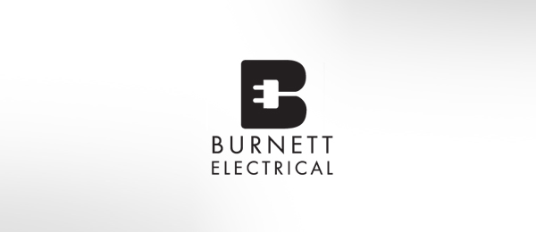 letter-e-logo-design-burnett-electrical-black