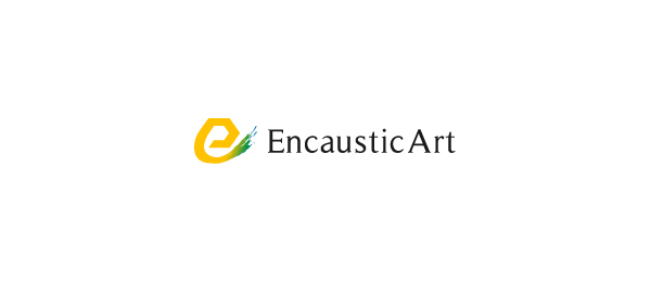 letter-e-logo-design-encaustic-art