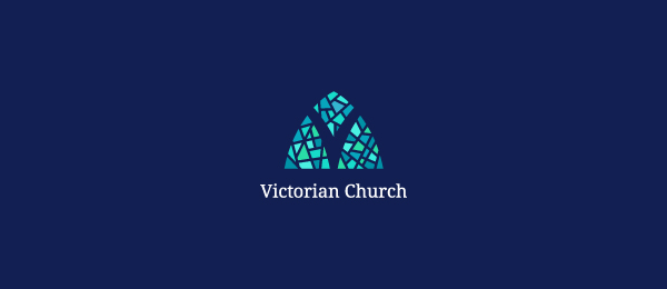 letter-v-logo-design-victorian-church