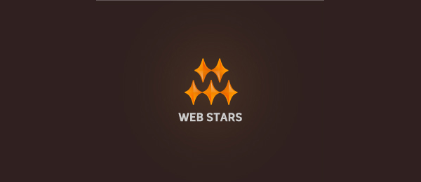 letter-w-logo-design-web-stars