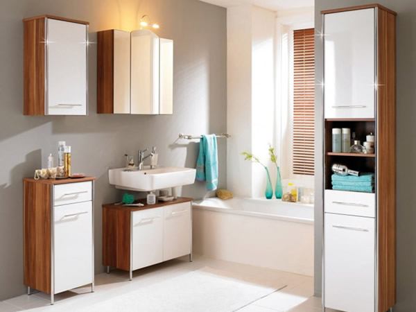 Modern Style Small Bathroom Design 