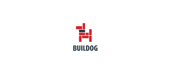 dog brick logo