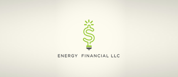 financial logo, finance logo, energy financial llc