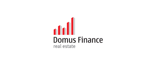 finance logo design, domus finance