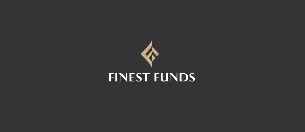 financial logo design, finance logo, finest funds