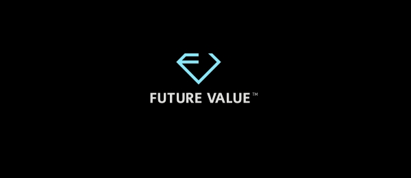 financial logo design, finance logo, future value