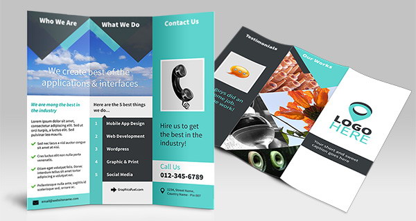 tri-fold, brochure-psd-mockup