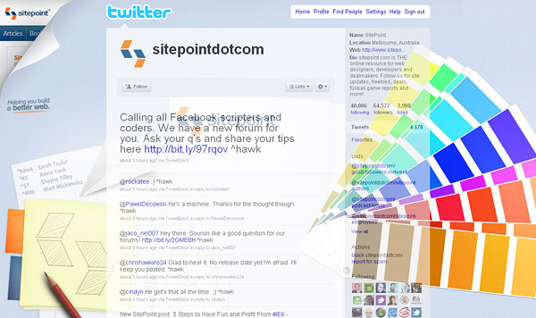 backgrounds for twitter, twitter-layouts-sitepoint