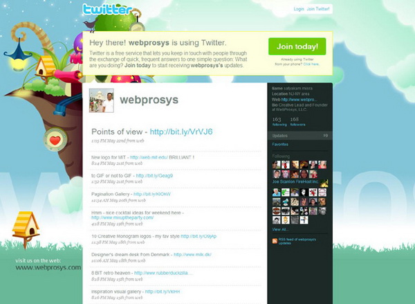 layouts for twitter, twitter-layouts-webprosys