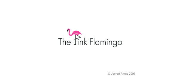 animal-logo-pink-flamingo