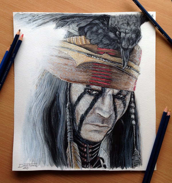 johnny-depp-color-pencil-drawing