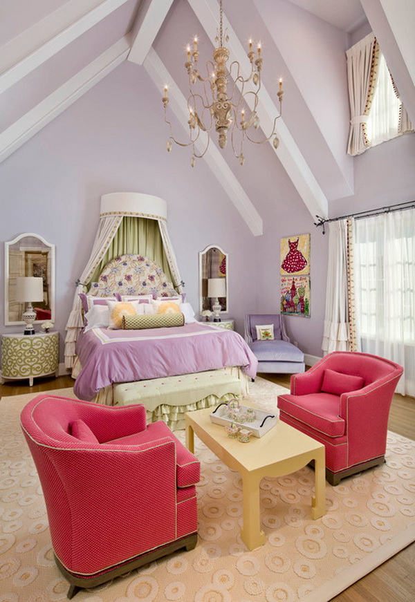 50 Cool Teenage Girl Bedroom Ideas of Design - Hative