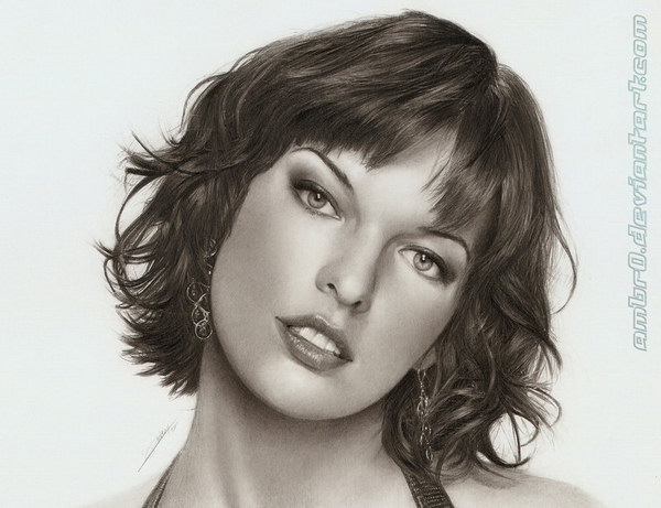 milla-jovovich-pencil-drawing