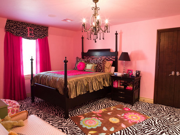 bedroom pink teenage cool hative