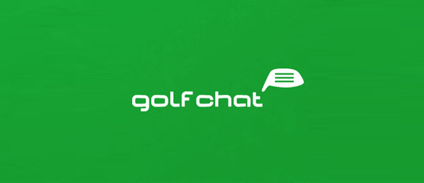 speech-bubble-logo-golf-chat