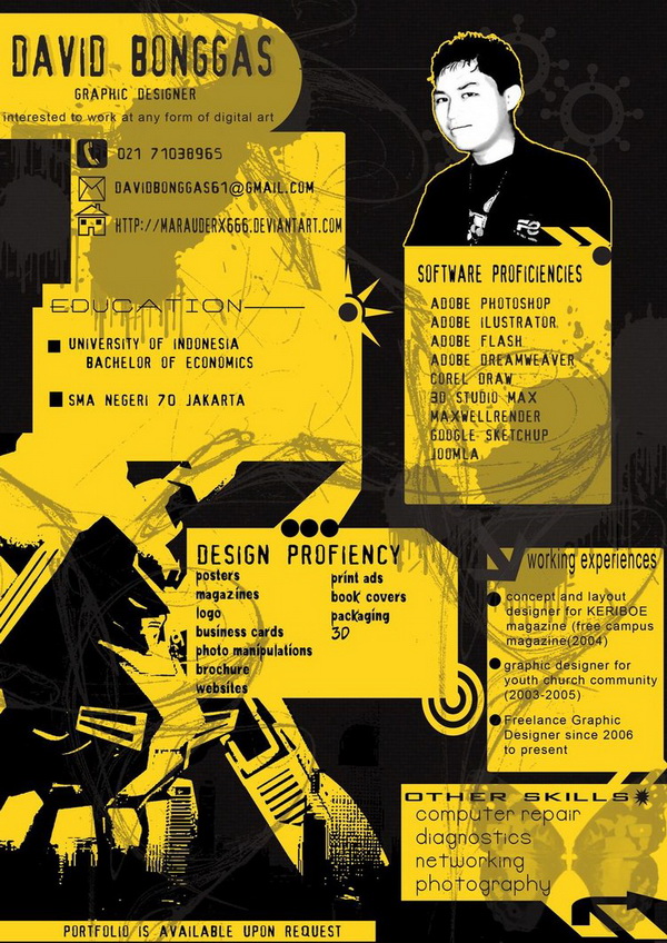 50+ Creative Resume Designs that Make You Unique - Hative