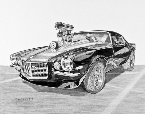 cool drawings of cars