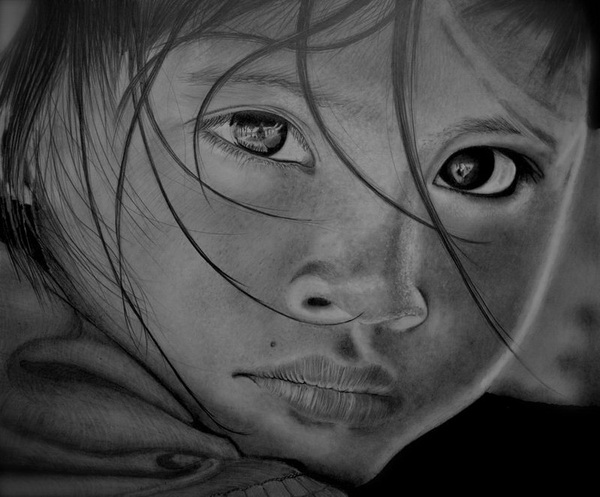 10 Beautiful Girl Drawings for Inspiration - Hative