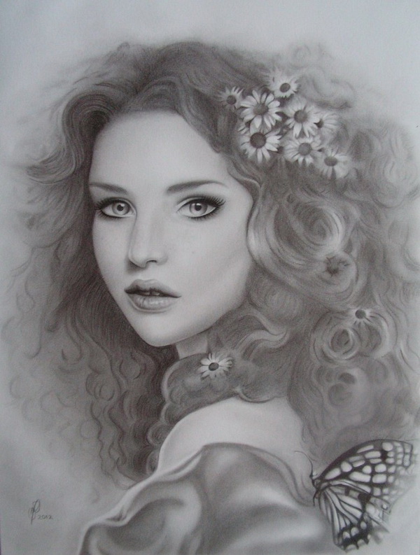 10+ Beautiful Girl Drawings for Inspiration 2023