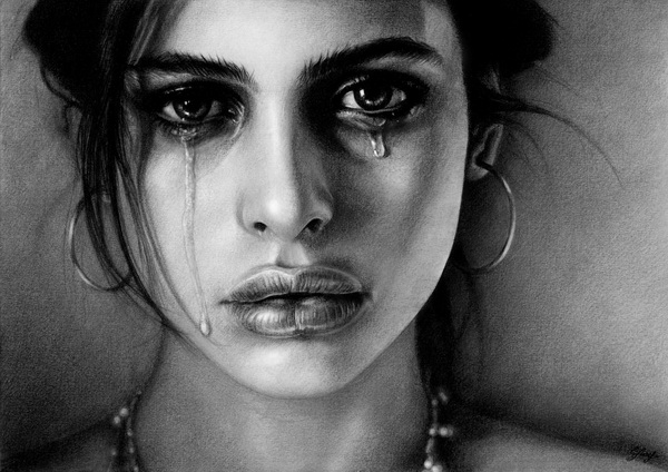 10+ Beautiful Portrait Drawings for Inspiration Hative