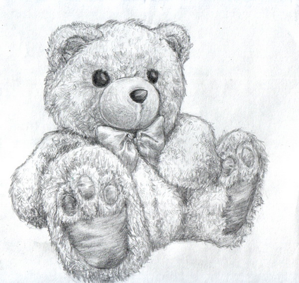 10+ Lovely Teddy Bear Drawings for Inspiration Hative