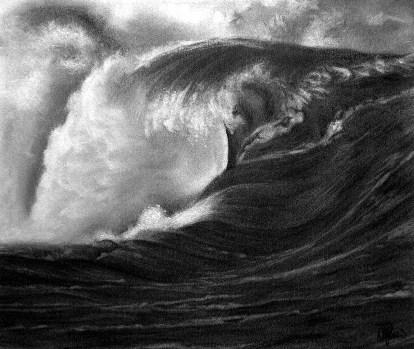 drawing realistic waves