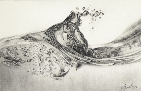 10 Cool Wave Drawings for Inspiration - Hative