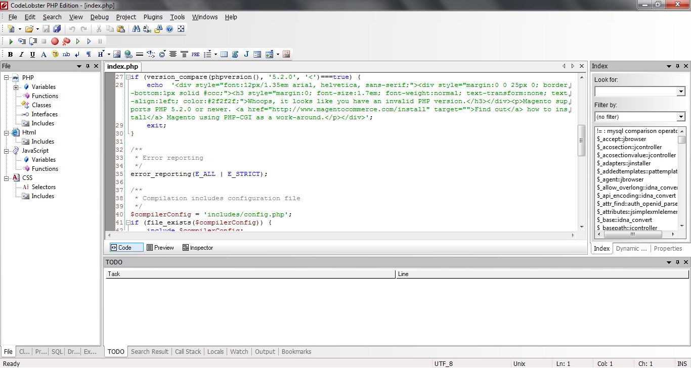 CodeLobster IDE Professional 2.4 download the new version for windows