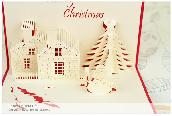 30+ Pop Up Christmas Cards Hative