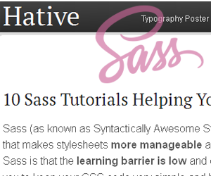 10 Sass Tutorials Helping You to Create CSS More Easy 2023