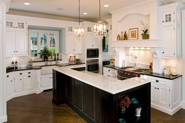 50+ Beautiful White Kitchen Interior Designs for Inspiration 2023