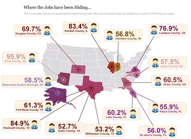 infographic map design