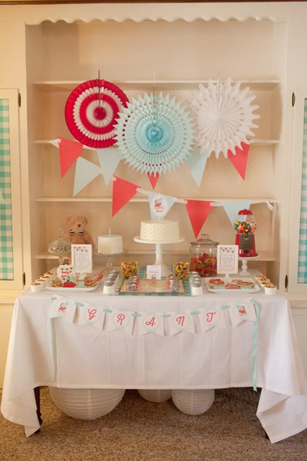 40 Cute Baby Shower Decoration Ideas - Hative