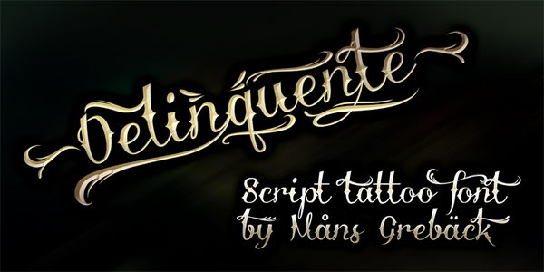 40 Free Cool Cursive Tattoo Fonts Hative