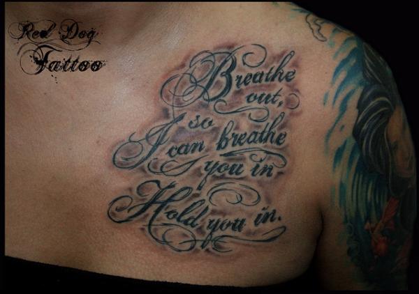 100 Free Download Tattoo Font On Chest HD Tattoo Photos