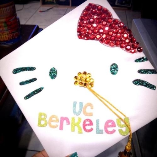 Hello Kitty Centerpieces 50 Awesome Graduation Cap Decoration  Ideas Hative