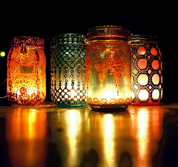 50+ Cute Mason Jar Craft Ideas - Hative