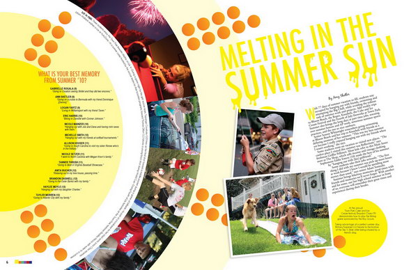 30+ Beautiful Yearbook Layout Ideas - Hative