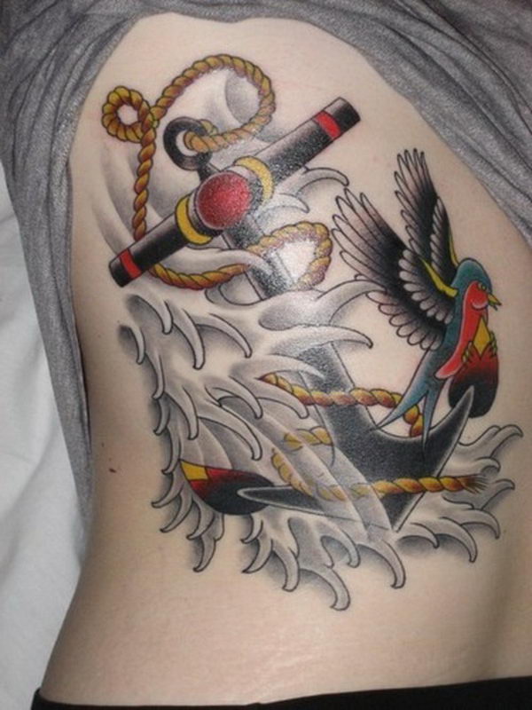 50 Cool Anchor Tattoo Designs and Meanings - Hative