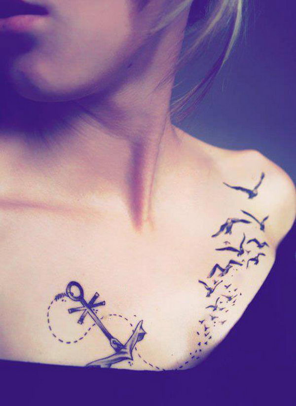 50 Cool Anchor Tattoo Designs And Meanings Hative