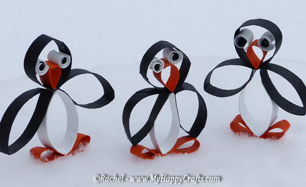 25 homemade penguin craft 