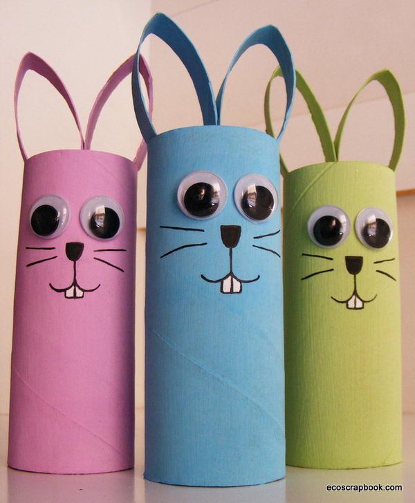 60 Homemade Animal Themed Toilet Paper Roll Crafts - Hative