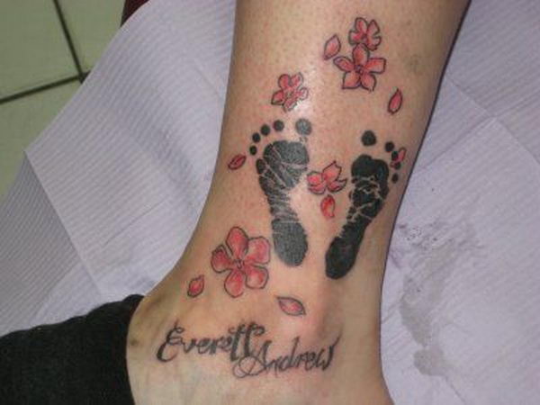 Super cute baby footprint tattoo by nainstattoos skinmachinetattoo  Designed by aakashchandani Foot sanitised completely before and after  touching the tattoo babytattoo footprinttattoo inkedgirls inkedmen  babyfoottattoo skinmachinetattoo 