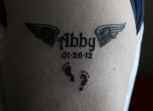 baby angel tattoo ideas