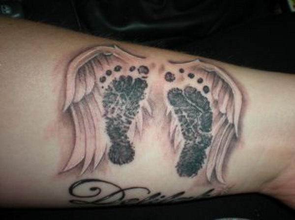 11 Baby Footprint Tattoo Ideas for Mom  alexie