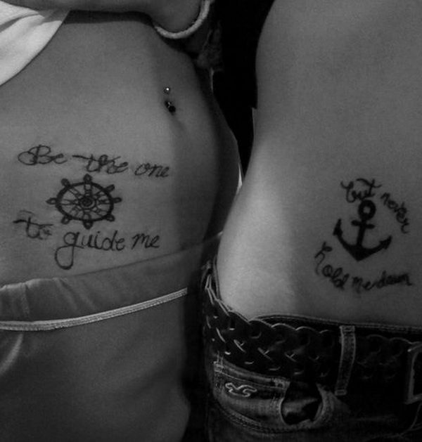 40+ Creative Best Friend Tattoos - Hative