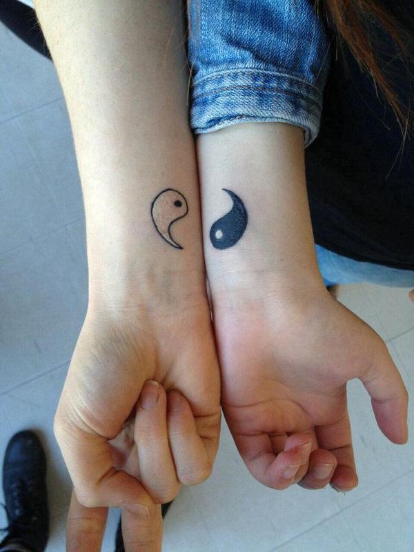 friendship symbol tattoos
